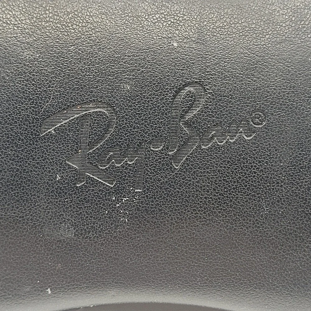 Ray-Ban Authentic Black Hard Clamshell Eyeglasses Case Free‎ Shipping